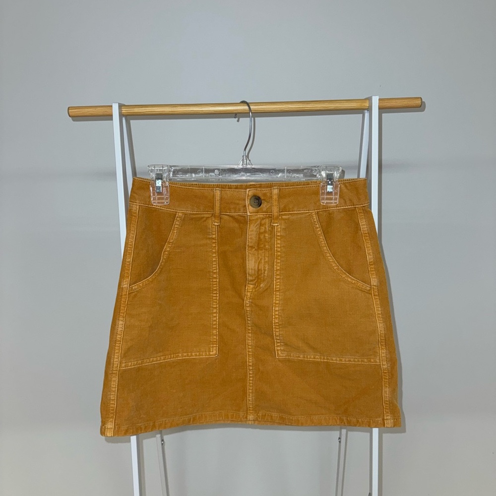 American Eagle Outfitters Yellow Corduroy Jacket